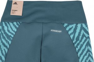 Adidas Legginsy damskie adidas Designed to Move Hi niebieskie GT0136 L 7