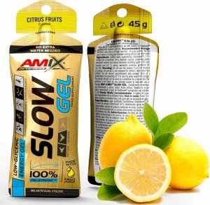 AMIX AMIX Slow Gel Energy Gel 45g ZEL ENERGETYCZNY Citrus Fruits 1