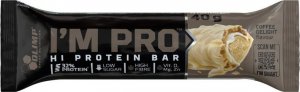 Olimp OLIMP I'm Pro Hi Protein Bar 40g BATON BIAŁKOWY Coffee Delight 1