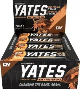 DORIAN YATES Dorian Yates - Baton Yates Protein Bar, Chocolate Caramel, 12 szt. x 60g 1