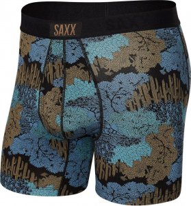 SAXX Bokserki męskie SAXX ULTRA Boxer Brief flora - niebieski XL 1