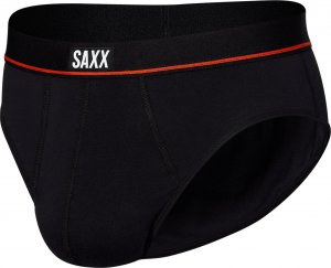 SAXX Slipy męskie wygodne SAXX NON-STOP STRETCH z rozporkiem - czarne S 1