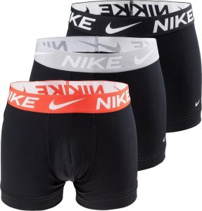Nike Bokserki marki Nike model 0000KE1156- kolor Czarny. Bielizna męski. Sezon: Cały rok NoSize 1