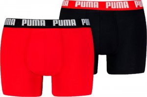 Puma Bokserki męskie Puma Everyday Basic 2p czerwone, czarne 938320 10 L 1