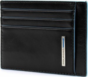 Piquadro , Blue Square, Genuine Leather, Card Holder, PP2762B2R / N, Black, For Men For Men 2