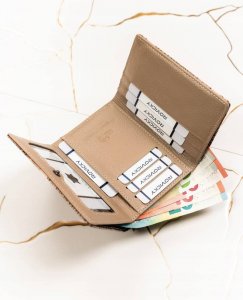 Lorenti Mały, skórzany portfel damski na zatrzask i bigiel - NoSize 7