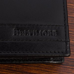 Beltimore Portfel skórzany męski włoska skóra naturalna licowa premium klasyczny RFiD Beltimore G05 13