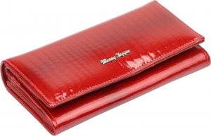 Money Kepper Lakierowany Skórzany damski portfel Money Kepper NoSize 3