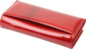 Money Kepper Lakierowany Skórzany damski portfel Money Kepper NoSize 7