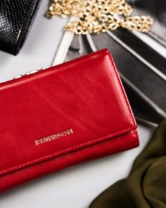 Peterson Zestaw prezentowy: skórzany portfel damski i woda perfumowana Lizard 3