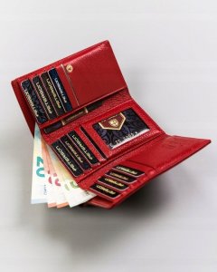 Peterson Zestaw prezentowy: skórzany portfel damski i woda perfumowana Lizard 8