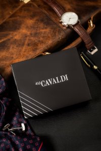 4U Cavaldi Pojemny stylowy skórzany męski portfel 4U Cavaldi NoSize 12