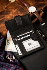 4U Cavaldi Pojemny stylowy skórzany męski portfel 4U Cavaldi NoSize 5