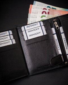 4U Cavaldi Pojemny stylowy skórzany męski portfel 4U Cavaldi NoSize 10