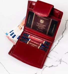 Peterson Klasyczny, Skórzany Portfel Damski Ze Skóry Naturalnej 4