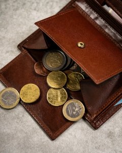 Peterson Zestaw Prezentowy: Skórzany Portfel Męski, Etui Na Karty I Brelok 6