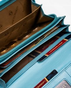 Peterson Duży, skórzany portfel damski na zatrzask i suwak - NoSize 9