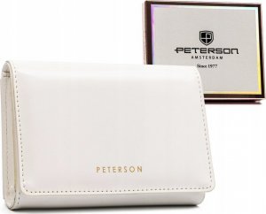 Peterson Portfel damski ze skóry ekologicznej na zatrzask i suwak - Peterson NoSize 1