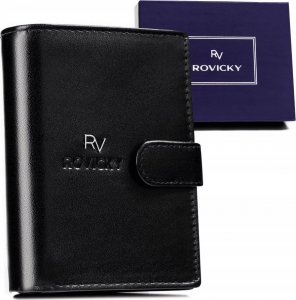 Rovicky Rozbudowany portfel męski ze skóry naturalnej z systemem RFID - Rovicky NoSize 1