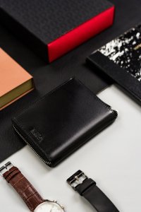 Peterson Skórzany męski portfel Peterson PTN 340.01 NoSize 4