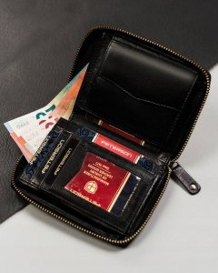 Peterson Skórzany męski portfel Peterson PTN 340.01 NoSize 5