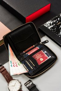 Peterson Skórzany męski portfel Peterson PTN 340.01 NoSize 6