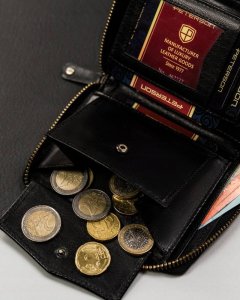 Peterson Skórzany męski portfel Peterson PTN 340.01 NoSize 8