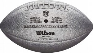 Wilson Wilson NFL Duke Metallic Edition Ball WTF1827XB Srebrne 9 2