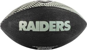 Wilson Wilson NFL Team Tailgate Las Vegas Raiders Jr Ball WF4010017XBJR szary 7 3