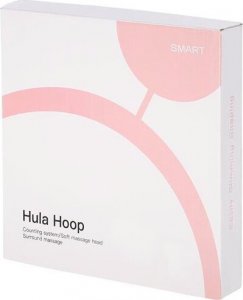 One Fitness Hula hop z obciążnikiem + licznik fh02 różowe 17