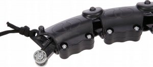 HMS HHW11 PLUS SIZE HULA HOP BLACK Z WYPUSTKAMI I OBCIĄŻNIKIEM HMS 8