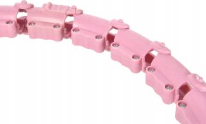 HMS HHW11 PLUS SIZE HULA HOP LIGHT PINK Z WYPUSTKAMI I OBCIĄŻNIKIEM HMS 5