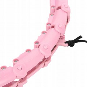 HMS HHW11 PLUS SIZE HULA HOP LIGHT PINK Z WYPUSTKAMI I OBCIĄŻNIKIEM HMS 7
