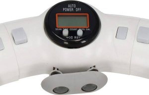 Springos Hula hop z obciążeniem i masażerem odchudzające, 12 wypustek, licznik, szare UNIWERSALNY 12