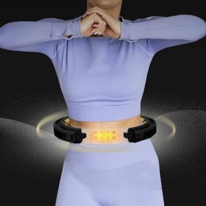 HMS Hula-Hop z obciążnikiem i magnesem + licznik HHM13 czarno - złote 15