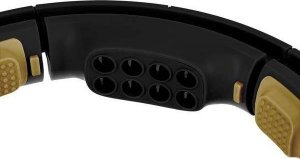 HMS Hula-Hop z obciążnikiem i magnesem + licznik HHM13 czarno - złote 4