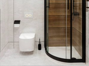 Brodzik Miraggio Brodzik konglomeratowy 80x80cm półokrągły 8