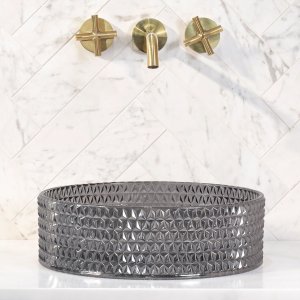 Umywalka Rea Umywalka nablatowa Rea Cristal Black 3