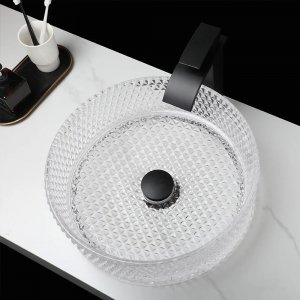 Umywalka Rea Umywalka nablatowa Rea Cristal Transparent 2