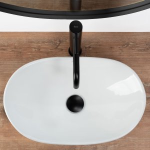 Umywalka Rea Umywalka Nablatowa REA Royal Mini Biała 3