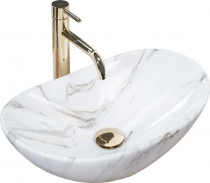 Umywalka Rea Umywalka Nablatowa REA Royal Mini Aiax Shiny 2