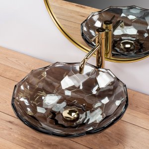 Umywalka Rea Umywalka nablatowa REA ARCTIC BLACK 7