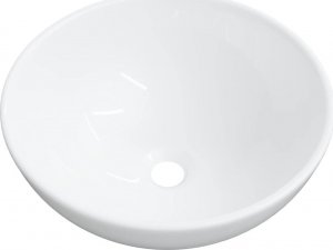 Umywalka vidaXL Umywalka, biała, 28x28x10 cm, ceramiczna 2