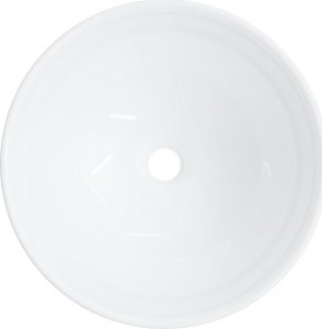 Umywalka vidaXL Umywalka, biała, 28x28x10 cm, ceramiczna 6