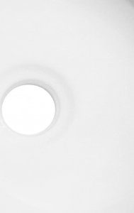 Umywalka vidaXL Umywalka, biała, 28x28x10 cm, ceramiczna 7