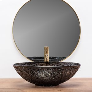 Umywalka Rea Umywalka nablatowa REA FROST BLACK 5