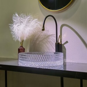 Umywalka Rea Umywalka nablatowa Rea Cristal Transparent 39 2