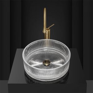 Umywalka Rea Umywalka nablatowa Rea Ingrid Transparent 4