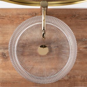 Umywalka Rea Umywalka nablatowa Rea Ingrid Transparent 8