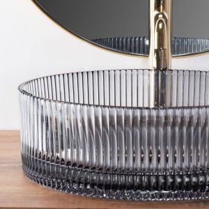 Umywalka Rea Umywalka nablatowa Rea Ingrid Grey 2